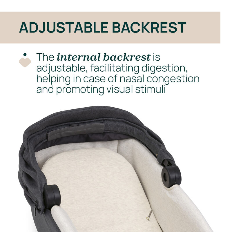 Gran Comfort Carrycot Black Satin image number 3